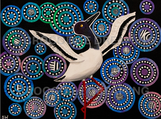 Dancing Jabiru (Original)